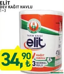 TARIM KREDİ ELİT DEV KAĞIT HAVLU